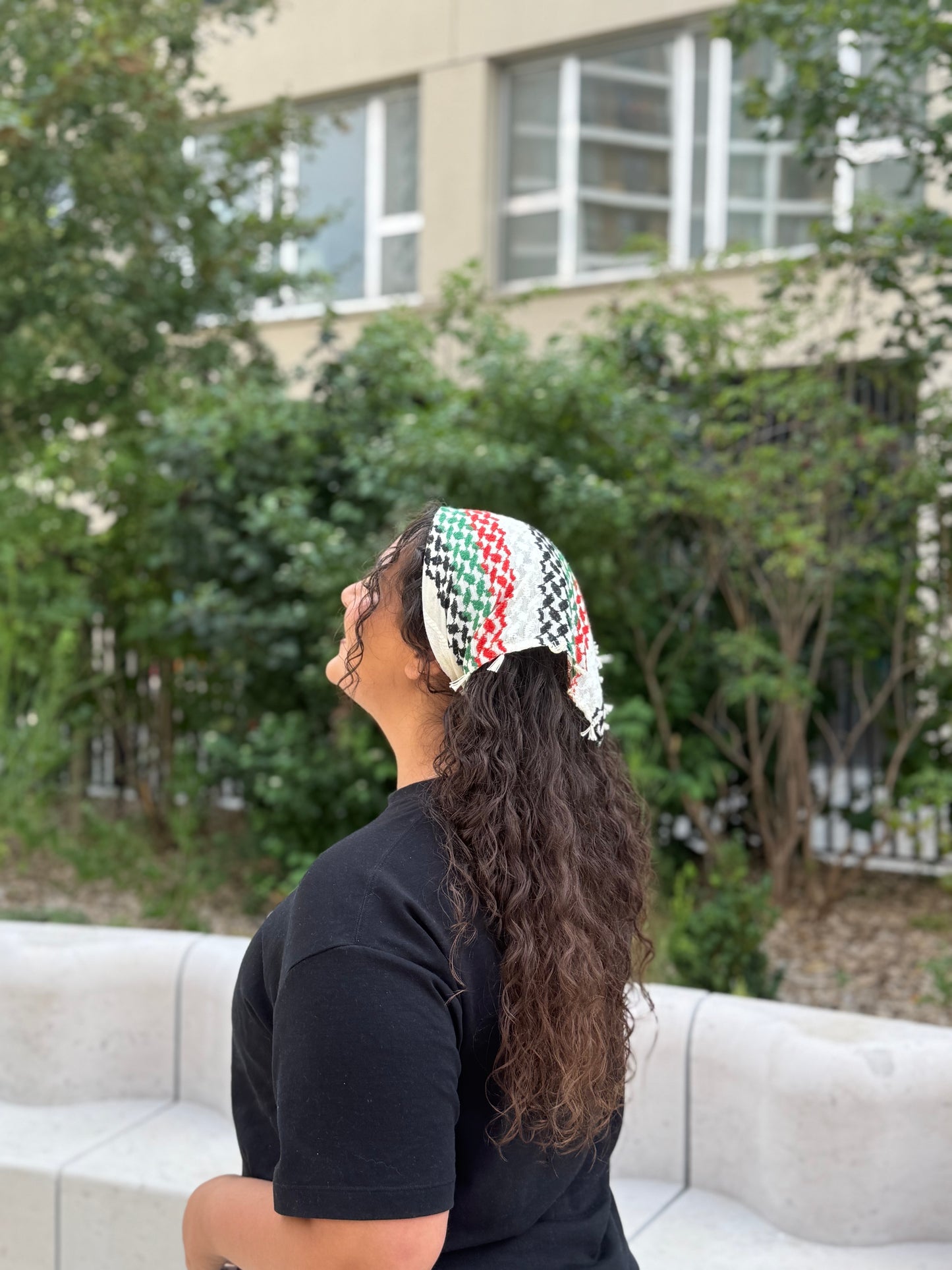 Bandana Keffieh jaune