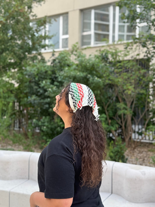 Bandana Keffieh jaune